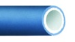 Synthetisch rubber levensmiddelenslang, blauw-wit