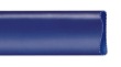 PVC plat-oprolbare waterslang, blauw